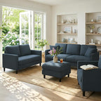Welzona 83" Couches for Living Room, Teddy Sofa Couch, Comfy Sofas for Living - Image 7