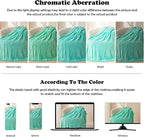 NEWCOSPLAY Fleece Ribbed Cozy Queen Blanket - Image 6