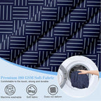8Pcs Patio Cushion Covers Stretch Outdoor Furniture Protector Slipcovers | - Image 7