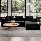 Avenco 106” L-Shaped Modular Sectional Sofa Couch by Avenco