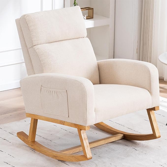 HCHAIRH Rocking Chair Nursery, Nursing Rocker Chairs by HCHAIRH