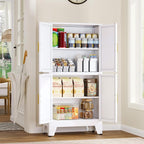 GAIOUS 47.25" Metal Pantry Cabinet, Storage Cabinets - Image 2