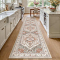 Yamaziot Washable Runner Rug, 2x10 Non-Slip Boho Hallway Kitchen Rug | Stain by Yamaziot