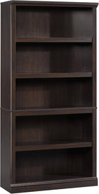 Sauder 5 Tier Book Shelf Wooden Bookcase Multipurpose Bookshelf by SAUDER%C2%AE