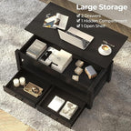 Rolanstar Coffee Table, Lift Top Coffee Table - Image 5