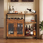 X-cosrack Wine Bar Rack Cabinet - Image 5