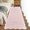 GarveeHome Scalloped Washable Runner Rug 2x6 Non Slip Kitchen Rug by GarveeHome