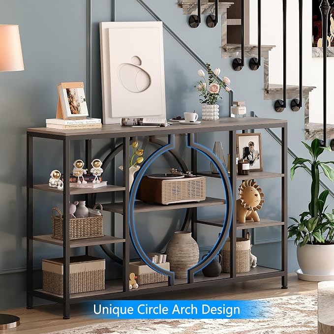 GiftGo 47" Industrial Console Tables - Image 4