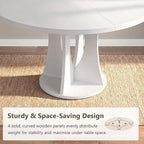 Einhomn 47.2-inch Round Dining Table, Kitchen Table - Image 7