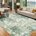 RELEANY Washable 7'x9' Abstract Area Rug - Image 3