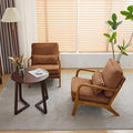 VINGLI Upgraded Premium Corduroy Accent Chairs Set of 2, Upholstered Arm Chair by VINGLI