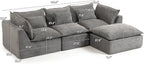 Boneless Couch Sectional Cloud Couch 102.3'' Oversized Modular Sectional Sofa - Image 2