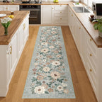 DUKINO 2x8 Runner Rug, Washable Runner Rug by DUKINO
