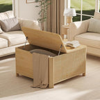 LYNCOHOME 31.5" Fluted Lift Top Coffee Table - Image 3