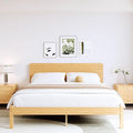 BOSRII 14in High Solid Bamboo Wood Platform King Size Bed Frame by FORYOURBETTERSLEEP