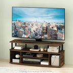 Furinno Jaya Large Entertainment Center Stand Unit/TV - Image 3