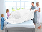 Utopia Bedding Ultra Soft Fleece Bed Blanket Full Size White | Microfiber Plush - Image 3