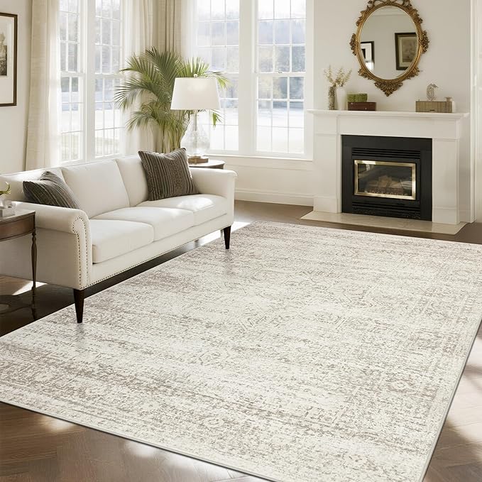 Washable Rugs 8x10 Area Rugs for Living Room, Dining Room Carpet | Ultra Soft - Image 2