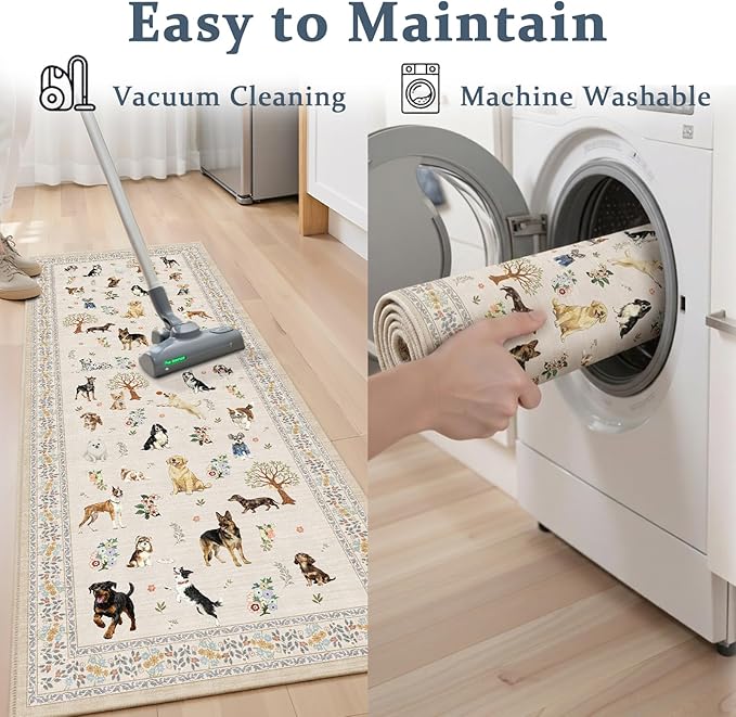 Beige Small Entry Rug 24x17 inch - Image 4