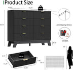 Fluted Dresser for Bedroom - Image 2