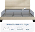 Allewie King Size Platform Bed Frame - Image 7