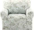 H.VERSAILTEX Printed Chair Slip Cover Floral Pattern Sofa Cover Soft by HVERSAILTEX