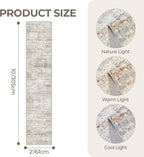 2x10 Runner Rug Non Slip, Washable Hallway Runner Rug, Laundry Room, Soft - Image 2