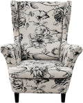 KRFOONN Wingback Chair Covers Slipcovers 2 Piece Stretch Wing Chair Covers by KRFOONN