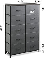 WLIVE Tall Dresser for Bedroom - Image 3