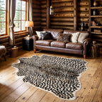 Oversized Cheetah Print Rug, Leopard Area Rug 6.2x8.2 Feet Faux Animal Print - Image 5