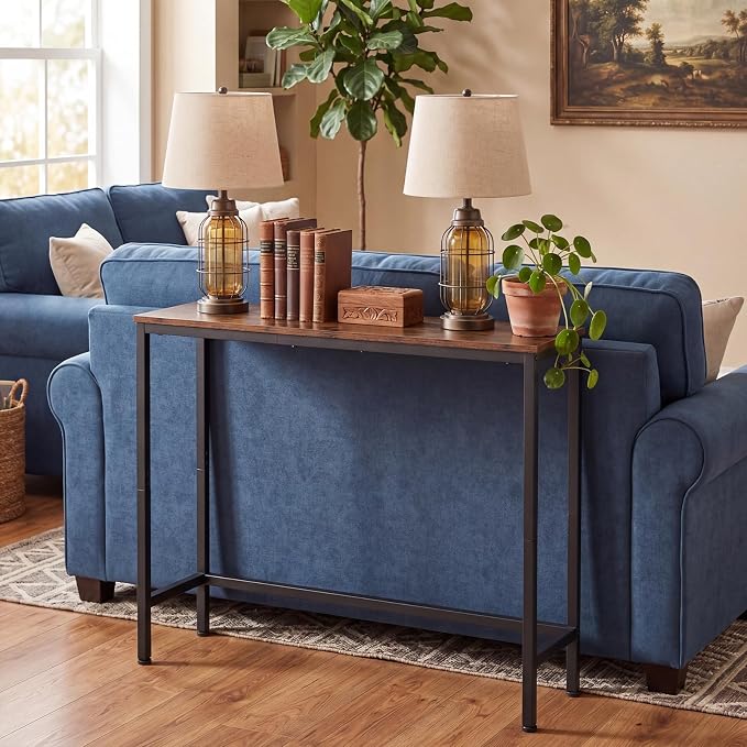 Sturdy Console Table with 98 lb Capacity, Stable Wobble-Free Design - Image 7