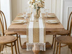 FEXIA Boho Table Runner with Tassels - Image 4