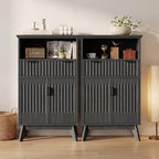 Fatmok Buffet Cabinet with Storage, Wood Buffet Sideboard Console Table - Image 5