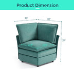 LINSY HOME Corner Seat Modular for Sectional Sofa Couch, Cloud Sofa Corner Seat - Image 3