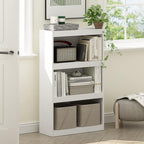 Furinno Jaya Enhanced Home Bookcase 3-Tier Adjustable Bookshelf - Image 2
