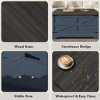 Furnideco 35.5''W Square Coffee Table Farmhouse Lift top Coffee Table - Image 6