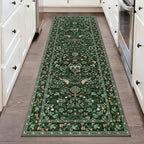 HEBE Hallway Runner Rug 2'x6', Washable Non Slip Kitchen Rug Runner | Soft Boho by HEBE