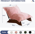 MAXYOYO Adjustable Living Room Chair, 3-Position Bean Bag Chair - Image 2