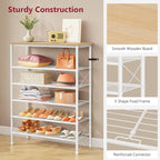 Tajsoon 6 Tier Shoe Rack Organizer - Image 5