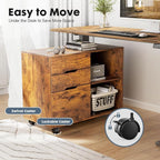 DUMOS Rolling File Cabinet - Image 6