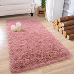 Chicrug Soft Runner Rug for Bedroom Living Room Plush Fluffy Rug 2x4 | Shag by ChicrugHomeDecor