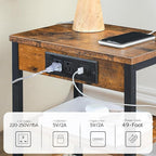 HOOBRO Side Tables Set of 2 - Image 5