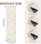 2'6 x 10' Runner Rug Non Slip, Washable Kitchen Rugs, Living Room, Long Rug - Image 2