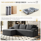 96" Sectional Couches for Living Room Cloud Couch Sofa - Image 5