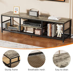 VECELO TV Stand with Power Outlets - Image 6