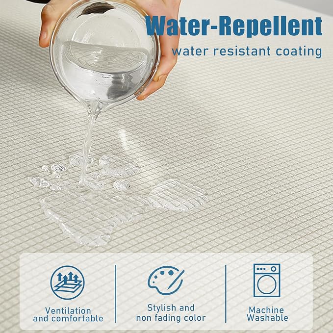 Water Repellent Couch Cushion Covers Single Seat Cushion Cover, Stretch - Image 3