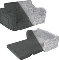 MOMCAYWEX Kids Sofa, 2-in-1 Flip-Out Foam Couch by MOMCAYWEX
