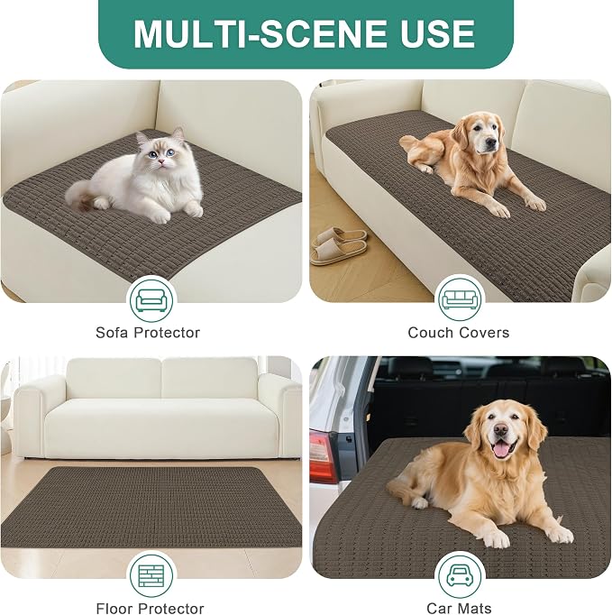 Foxdecor Couch Cover Sofa Covers Washable, Dog Bed Cover Couch Covers - Image 5
