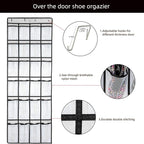 SAVERHO Over the Door Shoe Organizer, Hanging Shoe Organizer - Image 3