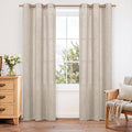 YoungsTex Natural Linen Curtains 42 X 84 Inch Long by YoungsTex